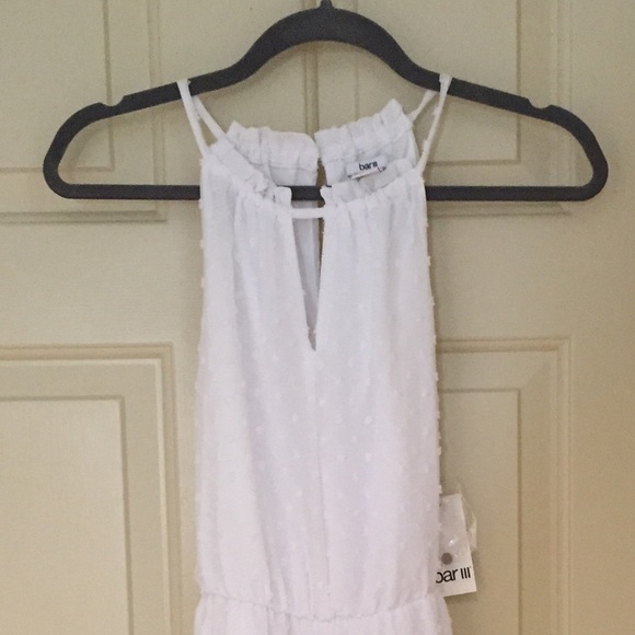 NWT white, bar lll, shorts romper - Picture 2 of 4